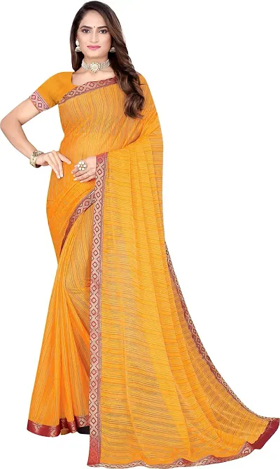 Beautiful Blend Saree with Blouse piece