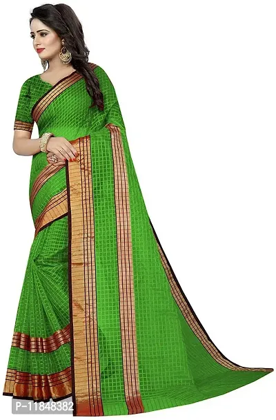 Attractive Cotton Silk Saree with Blouse piece For Women Pack Of 2-thumb5