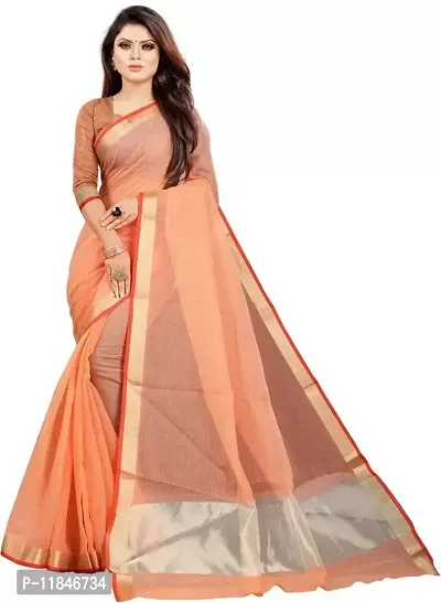 Stylish Art Silk Saree with Blouse piece For Women