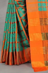 Trendy Art Silk Saree with Blouse piece For Women-thumb4