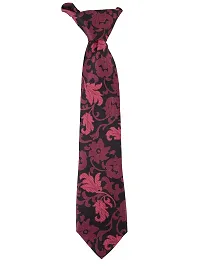 Alvaro castagnino Purple  Black Coloured Microfiber Digital Print Men's Necktie-thumb3