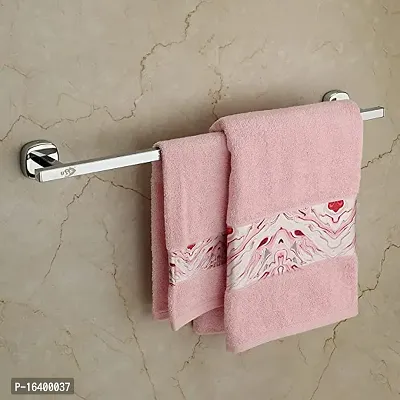 Bath Accessories Stainless Steel 24 Inch Towel Rod Towel Rack For Bathroom Towel Bar Towel Hanger Towel Stand Bathroom Accessories-Square