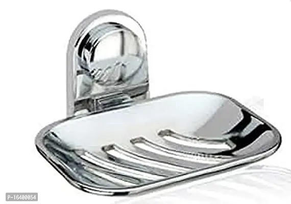 Aluminium Soap Dish Soap Stand Case Soap Holder Dish For Bathroom-thumb0