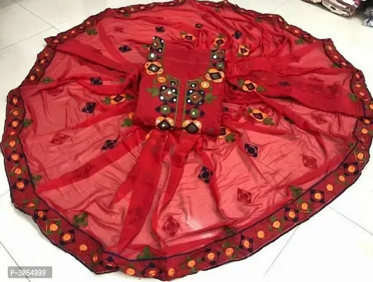 Alluring Modal Chanderi Women Dress Material With Dupatta