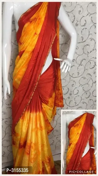 Sania Silk Hand Shibori Saree for Women's