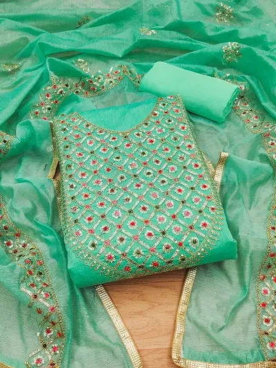 Trendy Chanderi Silk Suits
