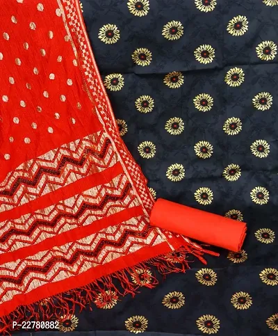 Buy BANARASI SILK DRESS MATERIAL Online In India At Discounted Prices