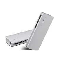 MAXIMILION Power Bank 20000mAh Portable Power Station Fast Charger With Digital Display WHITE BLACK IN-thumb1