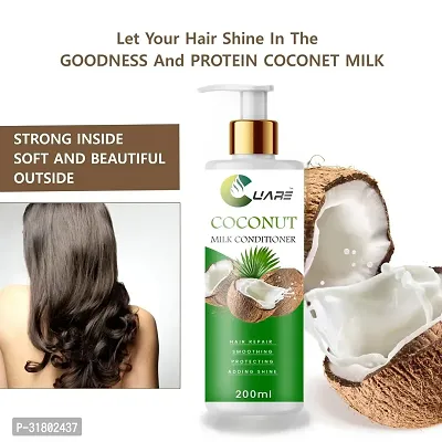 Classic Coconut Milk Hair Conditioner Pack Of 2 200Ml and 200Ml For All Skin Type-thumb4