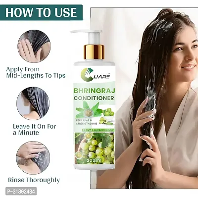 Classic Bhringraj Hair Conditioner Pack Of 1 200Ml For All Skin Type-thumb4