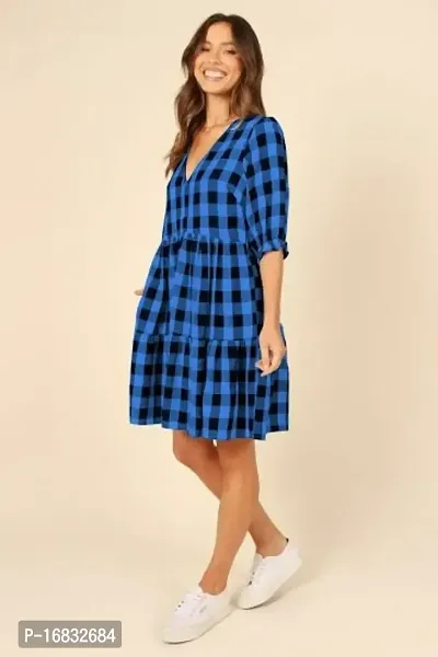 Stylish Cotton Western Wear Dress For Women-thumb2