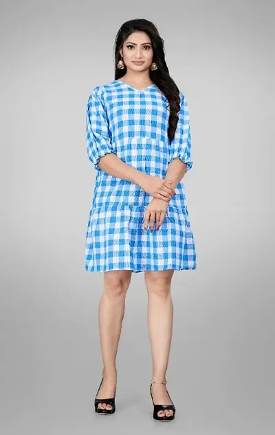 Stylish Cotton Western Wear Dress For Women-thumb4