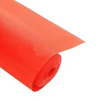 Rangwell Textured Super Strong Anti-Slip Mat Liner (Red, 45x125)-thumb1