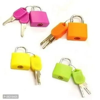 Rangwell Multicolor Luggage Lock (Set of 4)-thumb2