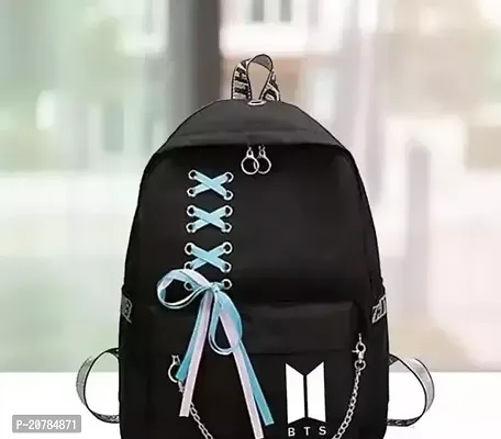 Stylish Black Backpacks For Women And Girls-thumb0