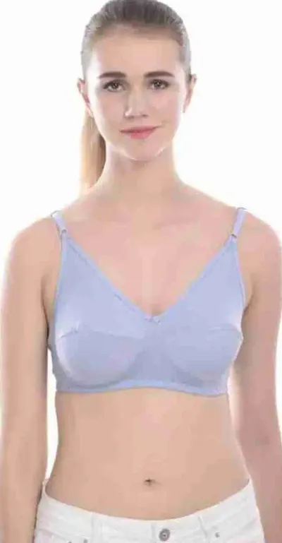 Comfy Blend Solid Non Padded Bra