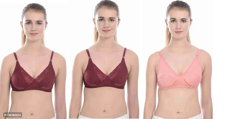 Womens Bra Best Selling, Regular Bra, Daily Use Pack of 3