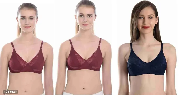 Womens Bra Best Selling, Regular Bra, Daily Use Pack of 3