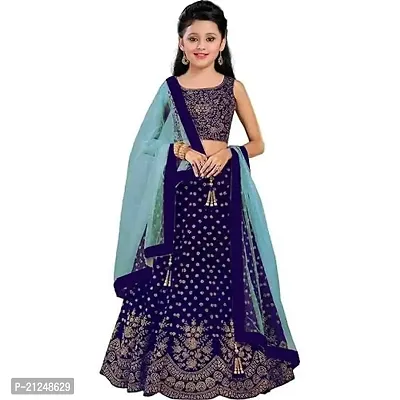 Buy Jugnoo Mart Fancy Lehenga Choli and Dupatta Set for Girls Online at  Best Prices in India - JioMart.