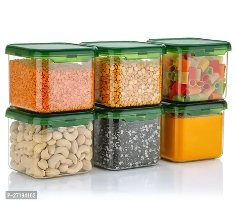 Air Tight Plastic Storage Containers For Kitchen Set Of 6-thumb0