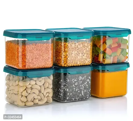 Air Tight Plastic Storage Containers For Kitchen Set Of 6-thumb0