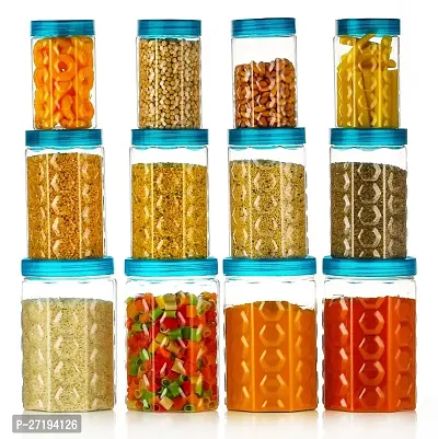 Air Tight Plastic Storage Containers For Kitchen Set Of 12-thumb0