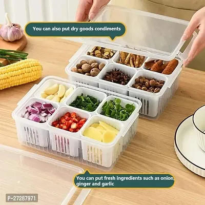 Multipurpose Fridge Storage Containers 7 In 1 For Kitchen (Pack Of 01)-thumb2