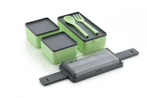 Trendy Lunch Box with Spoon and Fork (1500 ml)-thumb2