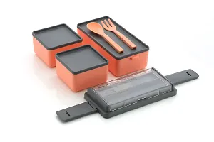 Trendy Lunch Box with Spoon and Fork (1500 ml)-thumb3