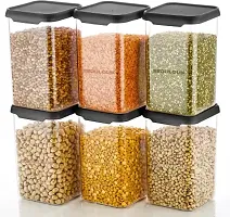 100% Unbreakable Air Tight Kitchen Plastic Storage Containers-1100ML, Combo-thumb3