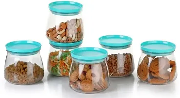 Airtight Container, Plastic Containers for kitchen - 900ml (Pack Of 6)-thumb3