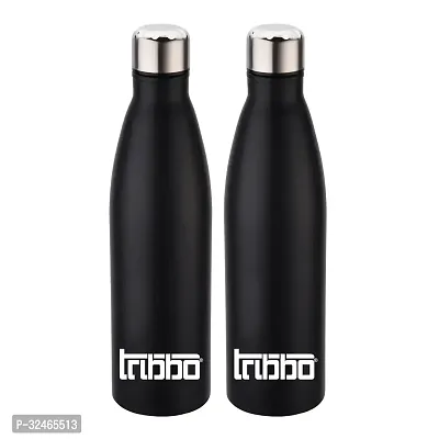 Classy Stainless Steel Water Bottle  Pack of 2-thumb0