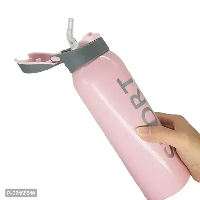 Water Bottle with Straw Thermos Cup-thumb0