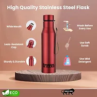 Classy Stainless Steel Water Bottle 1000 ml, Pack of 1-thumb3