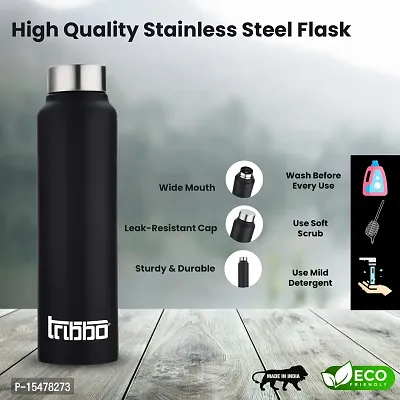 Classy Stainless Steel Water Bottle 1000 ml, Pack of 1-thumb4