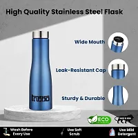 Classy Stainless Steel Water Bottle 1000 ml, Pack of 1-thumb1