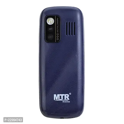 MTR Orchid(Dark Blue) Phone with 1.77 INCH Display,1100 MAH Battery,Contains Many Indian Language,Vibration-thumb2