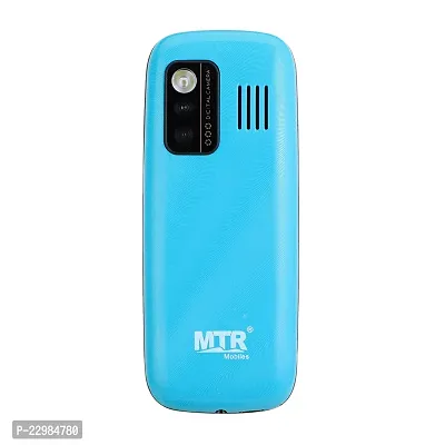 MTR Orchid(Light Blue) Phone with 1.77 INCH Display,1100 MAH Battery,Contains Many Indian Language,Vibration-thumb2