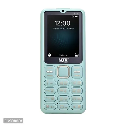 MTR S700 32 MB RAM | 32 MB ROM 6.1 cm (2.4 inch) Display 0.8MP Rear Camera 3000 mAh Battery S700 (LIGHT BLUE)-thumb0