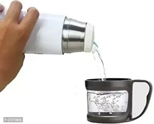 Thermal Sport Travel Steel Water Tea Coffee Bottle Flask 500ml (MULTICOLOR)-thumb5