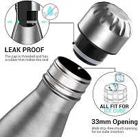 Stainless Steel Double Walled Vacuum Flask/Water Bottle, 1000 ml-thumb1