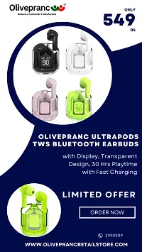 Classy Wireless Bluetooth Ear Buds, Pack of 1-thumb2