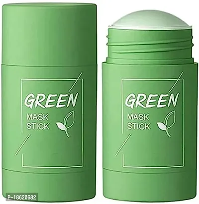 Green stick mask blackhead remover for Smoothening,Cleansing-thumb5