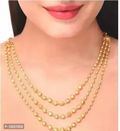 Stylish  Brass  Necklace For Women-thumb0