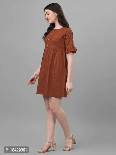 Dresses for Women | Western Dresses for Women | Dress for Women | DressesRound Neck Designer and Regular Western Dress-thumb5