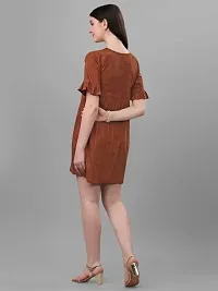 Dresses for Women | Western Dresses for Women | Dress for Women | DressesRound Neck Designer and Regular Western Dress-thumb2