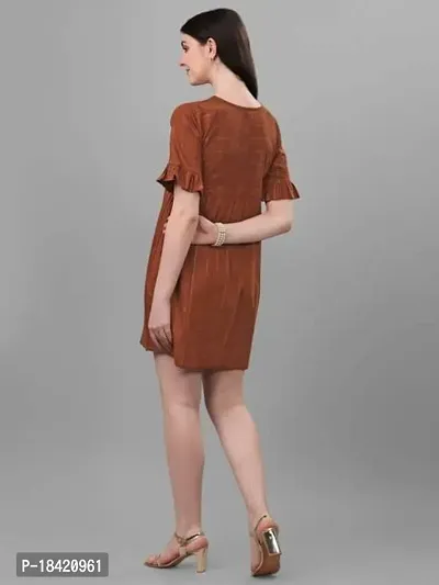 Dresses for Women | Western Dresses for Women | Dress for Women | DressesRound Neck Designer and Regular Western Dress-thumb3