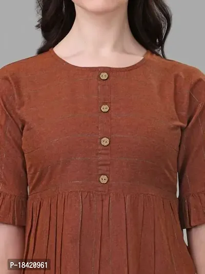 Dresses for Women | Western Dresses for Women | Dress for Women | DressesRound Neck Designer and Regular Western Dress-thumb4