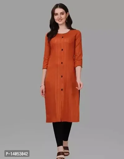 Women Cotton Straight Kurta