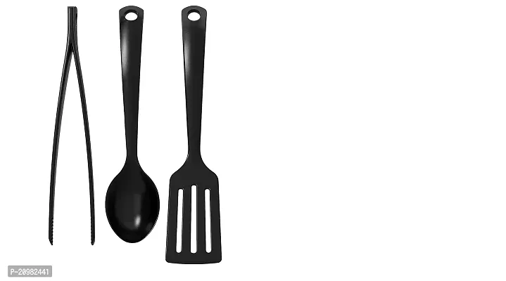 Ikea GNARP 3-Piece Kitchen Utensil Set, Black-thumb0